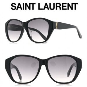 New Authentic Yves SAINT LAURENT SLM8/F Sunglasses Black
